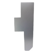 Frontblende platin rechts zu Jura J-Serie